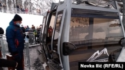Gondola na plnini Zlatibor u Srbiji 
