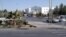 Turkmenistan. Empty streets of Mary. November 2020