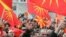 Архивска фотографија-Протест против промена на името на плоштад „Македонија“.