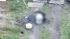 Кадри з відео убитої жінки в Покровську Донецької області