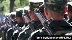 Армия Кыргызстана.