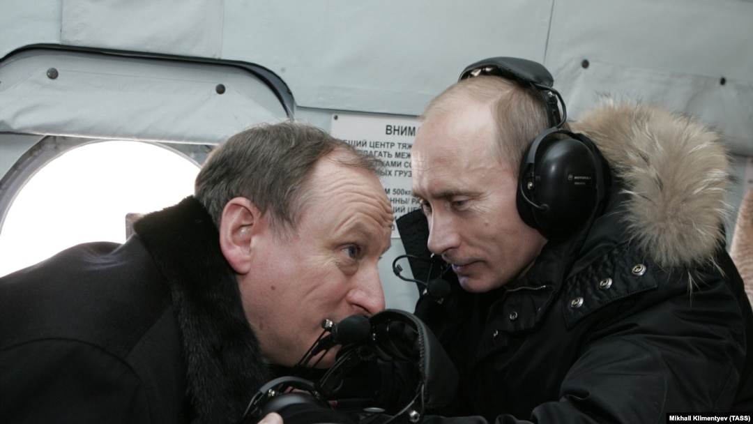 Директор ФСБ Николай Патрушев и президент России Владимир Путин