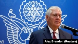 Sekretari amerikan i Shteitt Rex Tillerson 