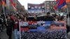 Armenia -- Opposition supporters pay tribute to victims of March 1, 2008 violence in Yerevan, 01Mar2013