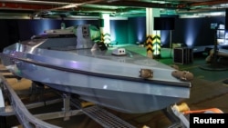 A Magura V5 unmanned marine vehicle
