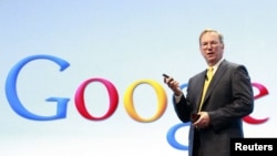 Google басшысы Эрик Шмидт. АҚШ, 5 қыркүйек, 2012 жыл