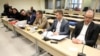 Обвинетите на едно од рочиштата за предметот организатори на 27 април, Кривичен суд, Скопје