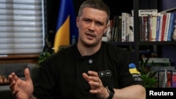 Ministrul ucrainean al Transformării Digitale, Mihailo Fedorov, într-un interviu cu Reuters în august 2025. Fedorov a fost propus acum de președintele Zelenski pentru funcția de ministru al Apărării.