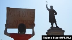 Protest la Chișinău, de Ziua Independenței, 27 august 2019