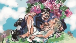 Иллюстрация из книги "Запевай, моя родная!"