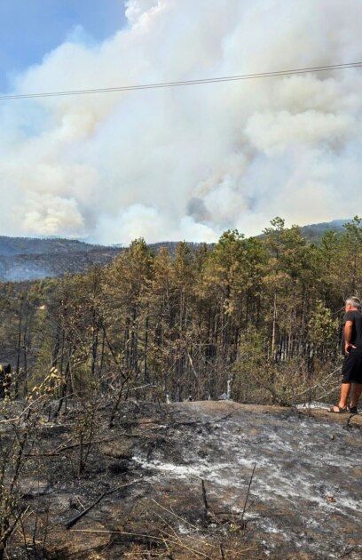 България се бори с над 260 пожара в понеделник съобщи