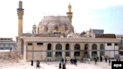 Џамијата по бомбашките напади во 2006 година