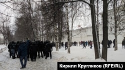 Акция протеста 31 января в Вологде