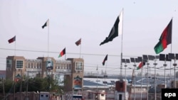 FILE: A view of the Pakistan-Afghan border near Chaman in the southwestern Pakistani province of Balochistan.