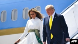 Прибуття президента Дональда Трампа з дружиною до Індії, 24 лютого 2020 року