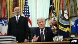 Доналд Трамп, раисҷумҳури Амрико.