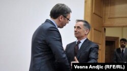 Aleksandar Vučić i Milorad Pupovac, fotoarhiv