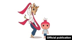 Газель и Нар - официальные талисманы Европейских Игр Баку 2015