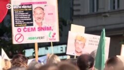 Protest anti-Babiš la Praga