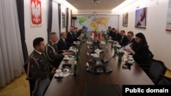 Հայաստանի և Լեհաստանի պաշտպանության նախարարներ Սուրեն Պապիկյանի և Վլադիսլավ Կոսինյակ-Կամիշի հանդիպումը, 7-ը մայիսի, 2026թ.
