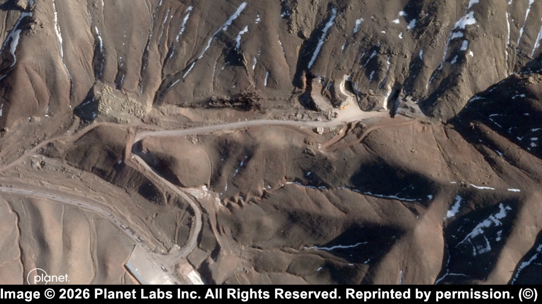Satellite Images Show Iranian Missile Base Before And After Strikes
