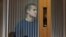 Ramil Shamsutdinov attends a court hearing in Chita on October 29.