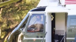 Vojni helikopter koji prebacuje predsednika SAD u bolnicu