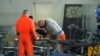 Kosovo: Prisoners on Dubrava, build table, chairs.. 