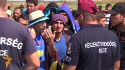 Migrants Protest Treatment In Hungary