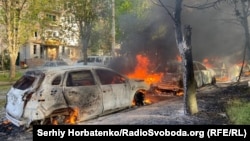 Наслідки російського авіабомбардування Краматорська, Донецька область, 5 травня 2026 року. Агресор скинув на місто три КАБи