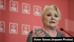 Viorica Dăncilă este propusă de mai mulți lideri PSD să fie președintele plin al partidului și după Congres. 