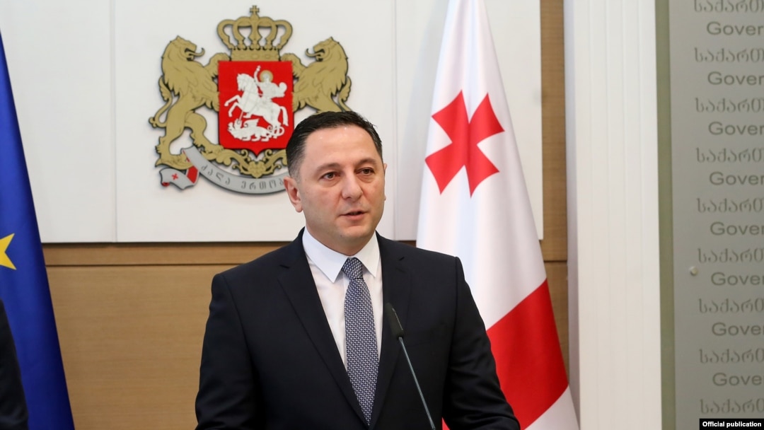 Georgian Interior Minister Vakhtang Gomelauri