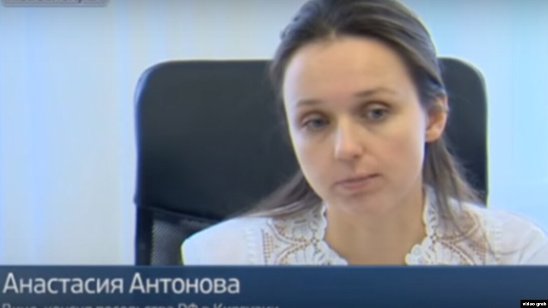 Anastasia Antonova, deputy consul at Moscow's Embassy in Bishkek, told Channel One television Russian diplomats rescued two children from organ traffickers