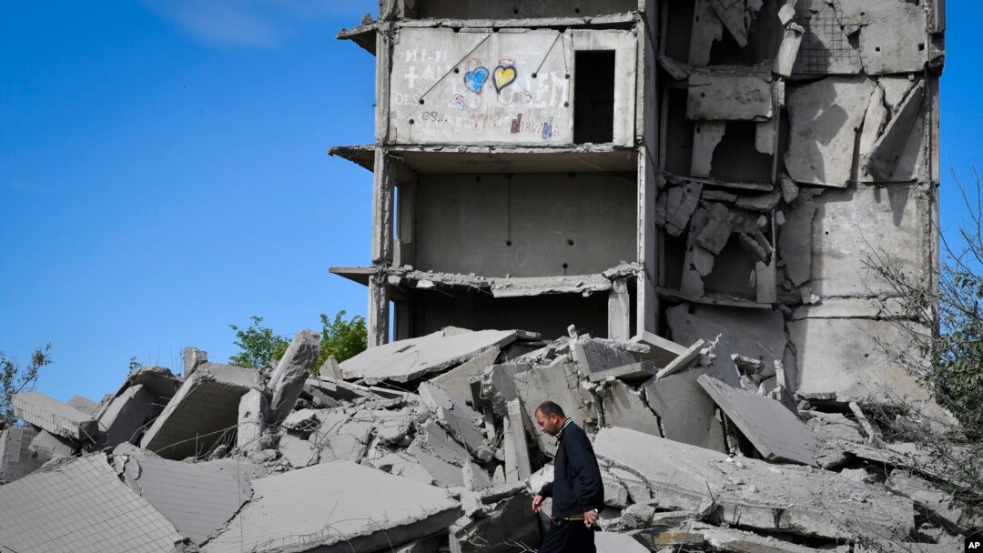 După bombardamente la Kramatorsk, în Donbas, 25 mai 2022