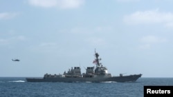 U.S. officials accuse Iran of supplying Yemeni rebels with the missiles used to attack the U.S. Navy destroyer USS Mason this week.