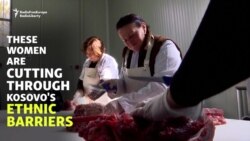 'Meating' Of The Minds: Kosovo Meat Plant Cuts Through Ethnic Barriers