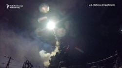 U.S. Warships Launch Cruise Missiles Against Syrian Air Base