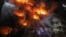 UKRAINE -- The aftermath of the Russian ballistic missile attack on Kyiv. October 14, 2026