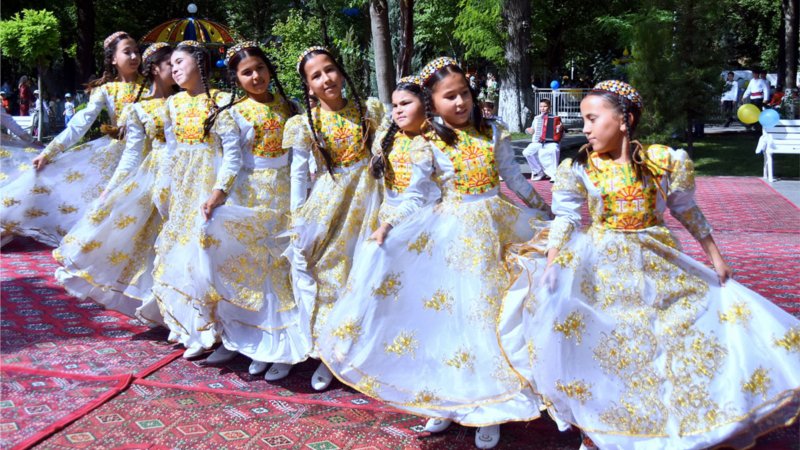 Çagalary goramagyň halkara güni üçin çagalar jokrama yssyda bir köpçülik çäresine gatnaşdyryldy