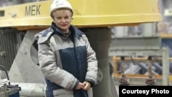 Мария Толстых, работница предприятия «Казахмыс»