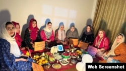 تجلیل از شب یلدا توسط فعالان زن 