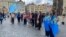 Акция памяти жертв депортации крымскотатарского народа. Прага, Чехия, 18 мая 2025 года