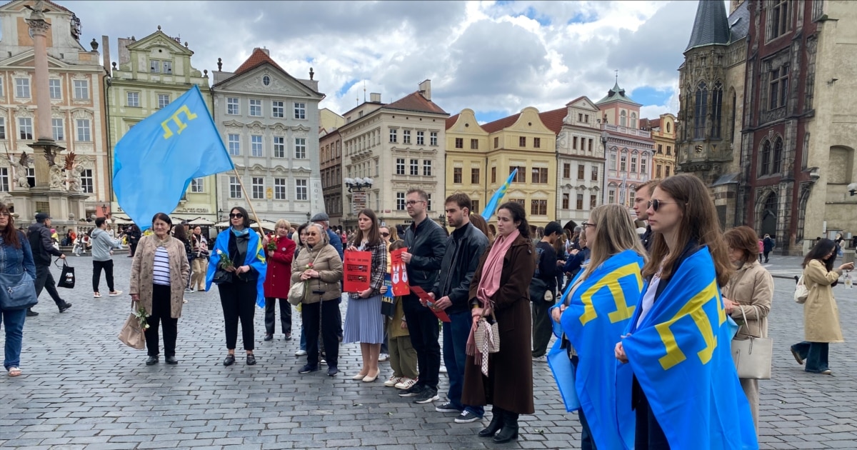 «Русского міру не буває без вбивств і колонізацій». У Празі вшанували пам’ять жертв геноциду кримськотатарського народу (фото)