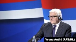 Министр иностранных дел Германии Франк-Вальтер Штайнмайер 