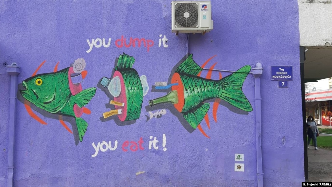 Grafit u Podgorici - što bacaš, to jedeš
