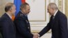 Armenia - Prime Minister Nikol Pashinian meets Iranian Defense Minister Aziz Nasirzadeh, Yerevan, May 21, 2025.