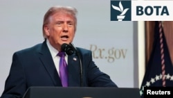 Presidenti amerikan, Donald Trump.
