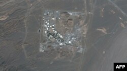 دید ماهواره‌ای از تأسیسات هسته‌ای نظنز در استان اصفهان
