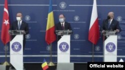 Trilaterala România - Polonia -Turcia cu participarea Ucrainei și Georgiei, București 23 aprilie 2021