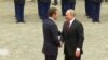 Встреча Путина и Макрона